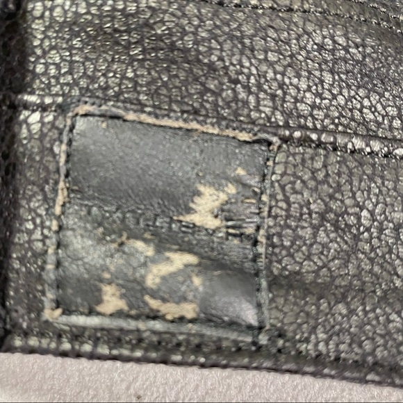 Habitual • Black Coated Glitter Skinny Jeans. Size 28 - Picture 14 of 16